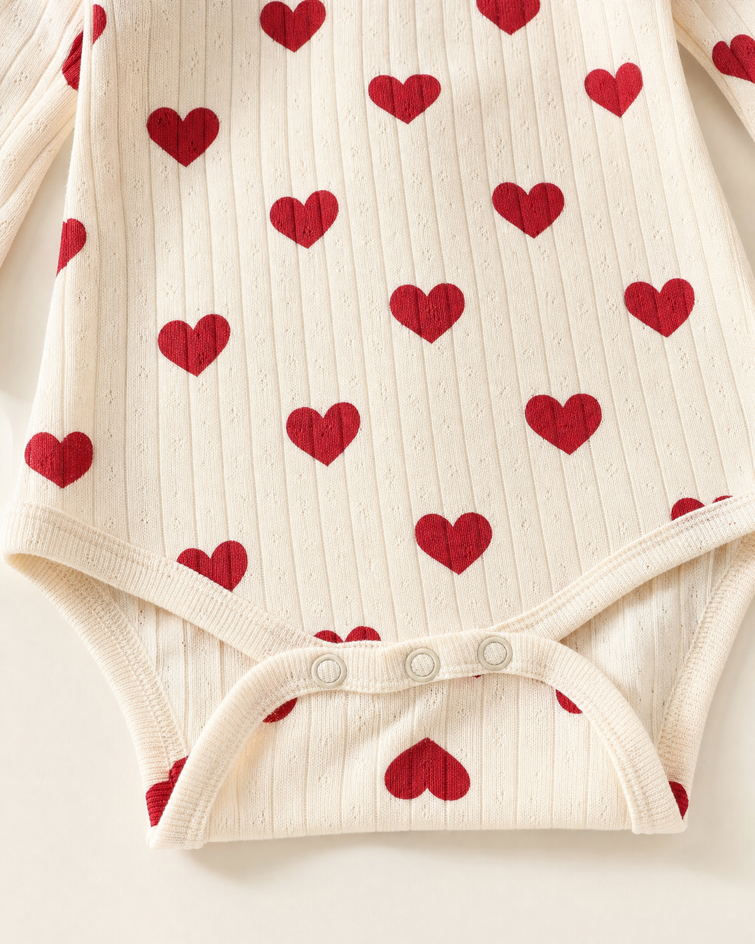 Ruffle Collar Cotton Baby Bodysuit